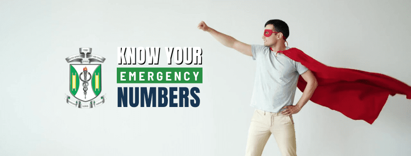 Know the Emergency Number